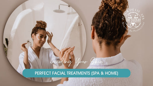 Woman applying moisturizer to her face while looking in the mirror, exploring the benefits of "facial treatment near me" for glowing, healthy skin