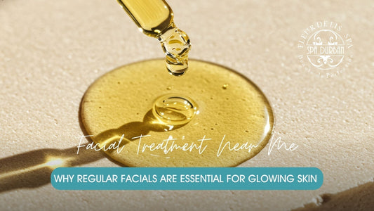 Premium facial serum oil used in spa treatments, designed to nourish and hydrate the skin, enhancing the results of your facial treatment near me.