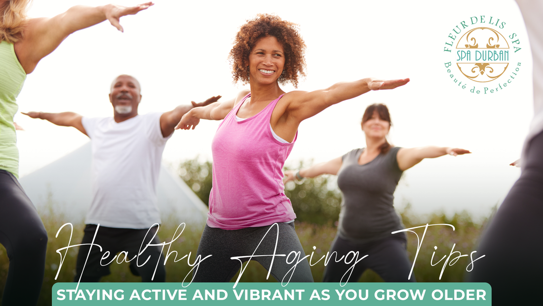 Joyful older woman glowing after facial treatment, representing healthy aging and vibrant skin care in later life