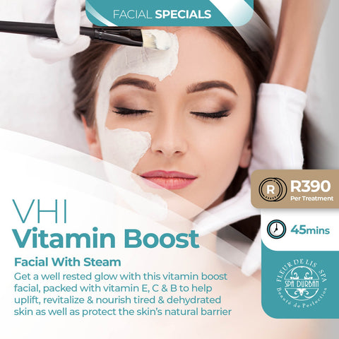 Vhi Vitamin Boost Facial with Steam -45mins