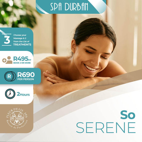 So Serene Spa-3 Treatments- 2hours
