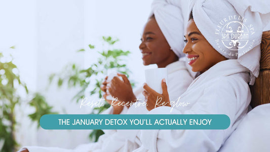 Glow-up massage during detox visit to day spa Durban
