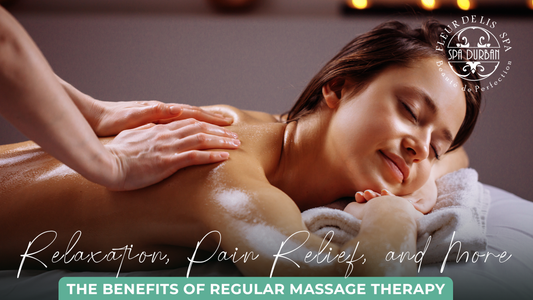 Relaxing back massage at a massage spa offering therapeutic benefits for stress relief and muscle pain