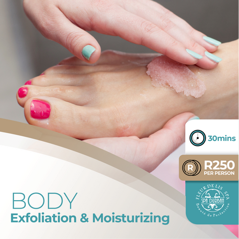 Body Exfoliation and Moisturizing-30mins