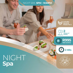 Night Spa Couples Package- 2hours