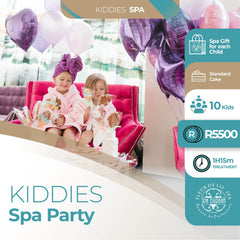 Kiddies Spa Party -10 Kids