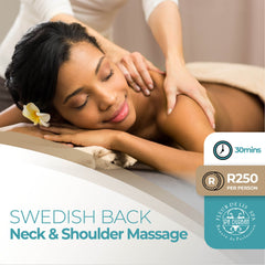 Swedish Back, Neck & Shoulder Massage