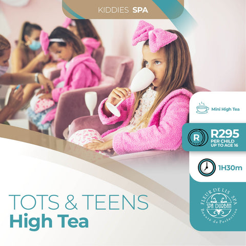 Tots & Teens High Tea -1h30mins