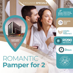 Romantic Pamper for Two- 2hours