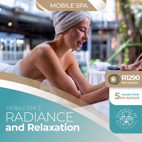 Mobile Spa 3 -Radiance and Relaxation- 2hours