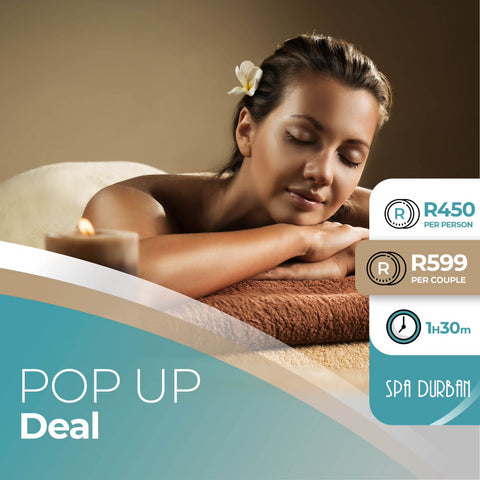 Pop Up Deal-1h30mins with add on's