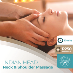 Indian Head, Neck & Shoulder Massage-30mins