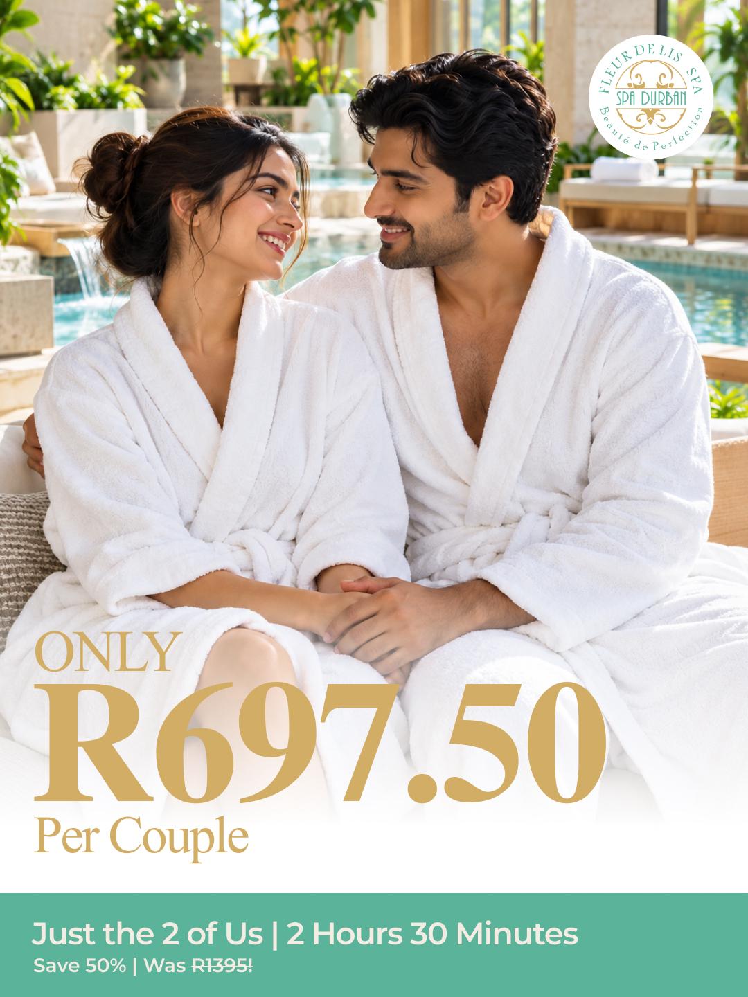 Just the 2 of us: 2h30mins -SAVE 50%- 5 Day Deal