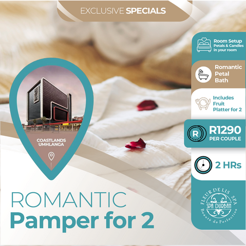 Romantic Pamper for Two- 2hours